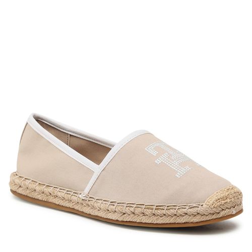 Espadrilles Tommy Hilfiger Th Embroidered Espadrille FW0FW07101 Sandalwood RBT - Chaussures.fr - Modalova