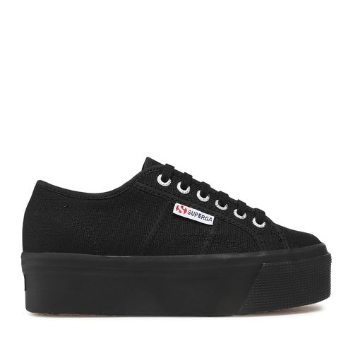 Tennis Superga 2790 Cotw Linea Up And Down S9111LW Full Black 996 - Chaussures.fr - Modalova