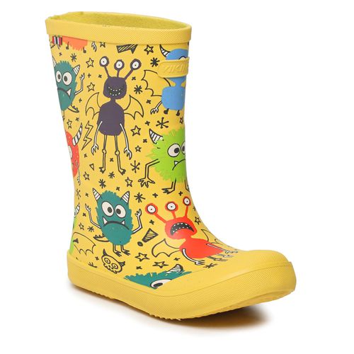 Bottes de pluie Viking Indie Print 1-60120-1350 Yellow - Chaussures.fr - Modalova