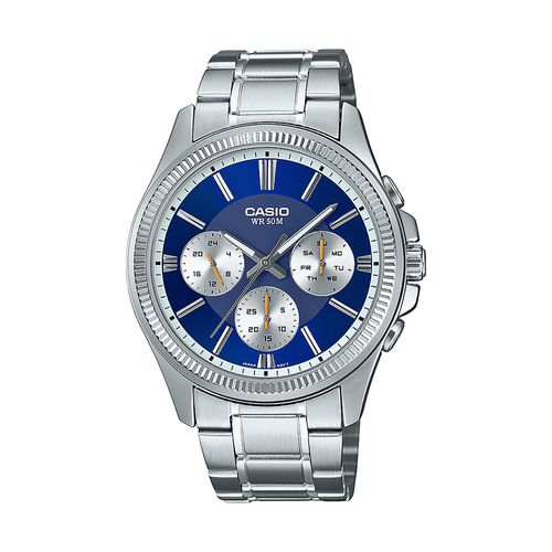 Montre Casio Classic  MTP-1375PD-2A1VEF Argent - Chaussures.fr - Modalova