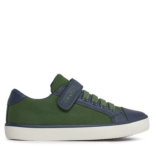Sneakers Geox J Gisli Boy J455CB 01054 C3024 S Dk Green/Navy - Chaussures.fr - Modalova
