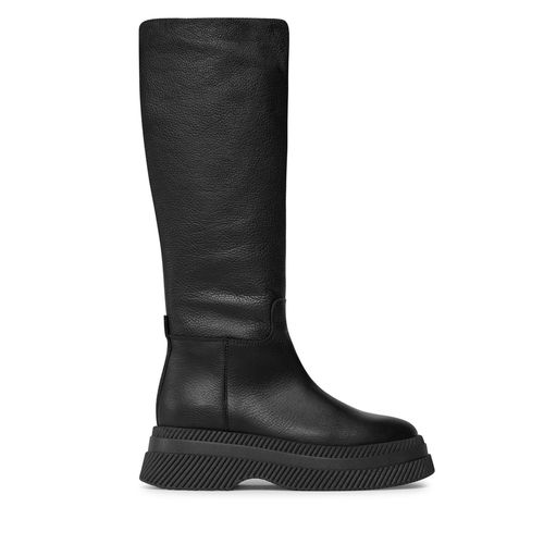 Bottes Steve Madden Gylana Boot SM11002676 SM11002676-017 Black Leather - Chaussures.fr - Modalova