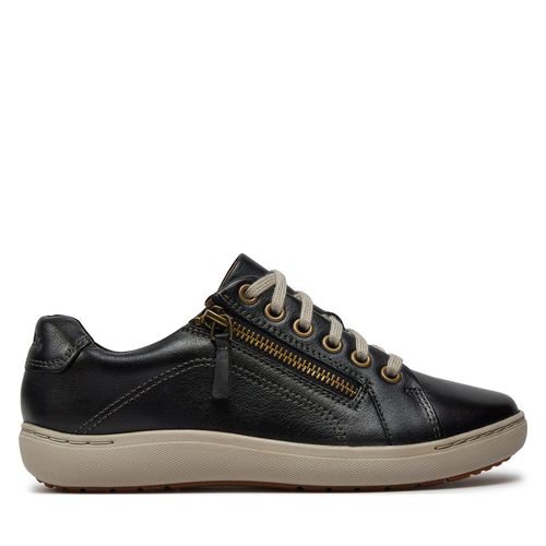 Sneakers Clarks Nalle Lace 261591244 Black Leather - Chaussures.fr - Modalova