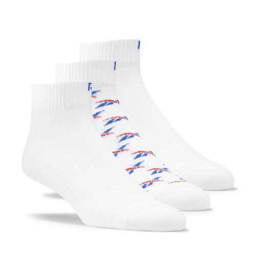 Chaussettes basses unisex Reebok Classics Ankle Socks 3 Pairs GD1030 white/vector blue/vector red - Chaussures.fr - Modalova