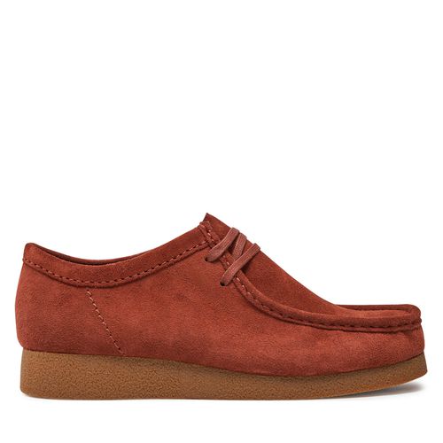 Mocassins Clarks Wallabee Evo 26178278 Orange - Chaussures.fr - Modalova