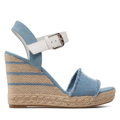 Espadrilles Tommy Hilfiger Wedge Sandal FW0FW07079 Denim 0G1 - Chaussures.fr - Modalova