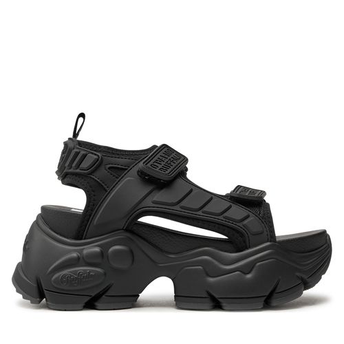 Sandales Buffalo Binary Track 1602159 Noir - Chaussures.fr - Modalova