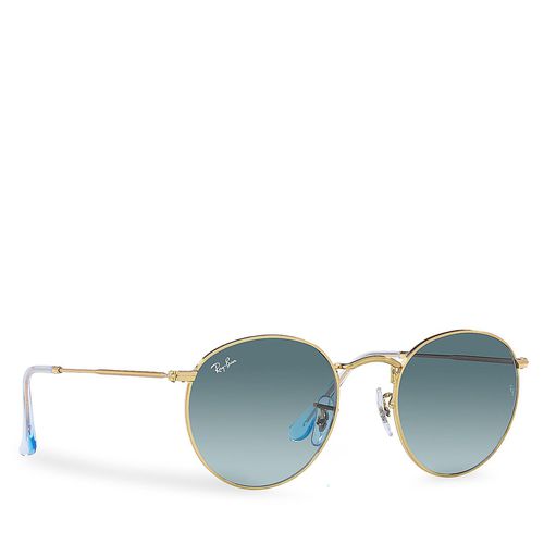 Lunettes de soleil Ray-Ban Round Metal 0RB3447 001/3M Or - Chaussures.fr - Modalova