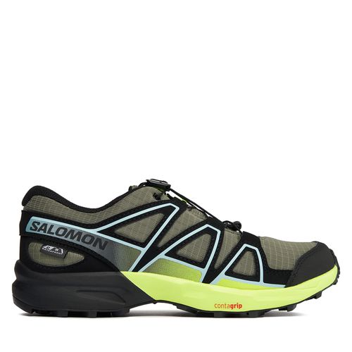 Chaussures de running Salomon Speedcross Climasalomon™ Waterproof L47278900 Vert - Chaussures.fr - Modalova