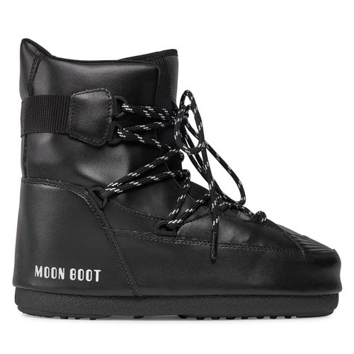 Bottes de neige Moon Boot Sneaker Mid 14028200001 Black 001 - Chaussures.fr - Modalova