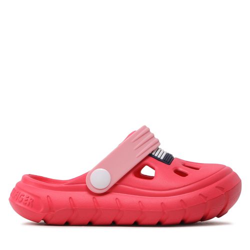 Mules / sandales de bain Tommy Hilfiger Flag Comfy Sandal T1A2-32780-0083 M Fuchsia/Pink A355 - Chaussures.fr - Modalova