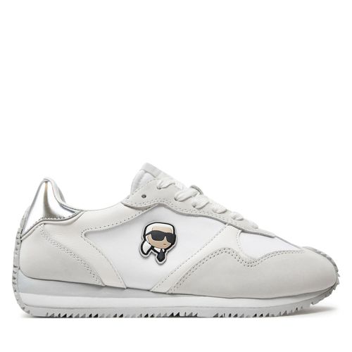 Sneakers KARL LAGERFELD KL63930N White Lthr/Textile w/Silver 41S - Chaussures.fr - Modalova