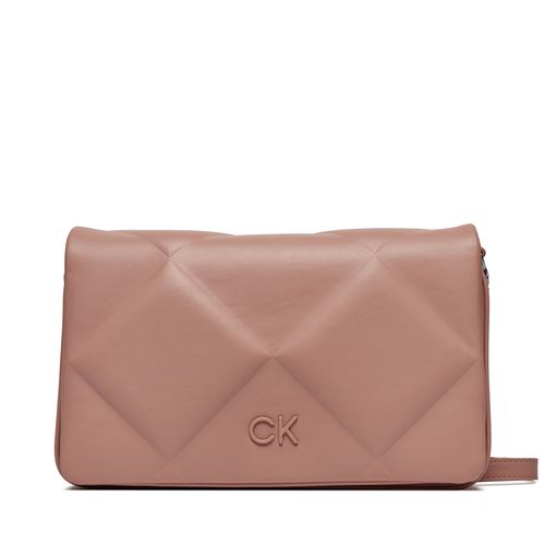 Sac à main Calvin Klein Re-Lock Quilt Shoulder Bag K60K611021 Ash Rose VB8 - Chaussures.fr - Modalova