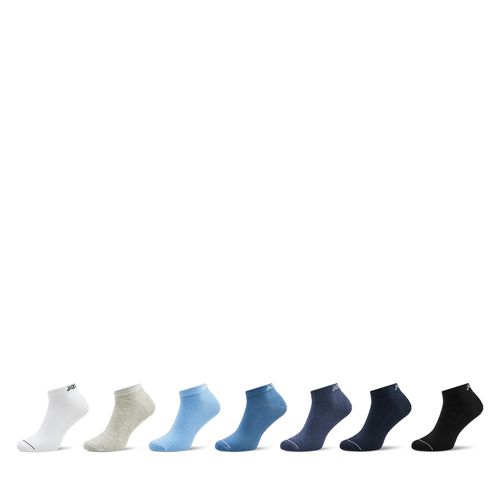 Lot de 7 paires de chaussettes basses Jack&Jones Jacowen 12256329 Bleu marine - Chaussures.fr - Modalova