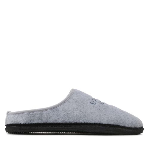 Chaussons Tommy Hilfiger Indoor Slipper T3B0-32556-1506 S Gris - Chaussures.fr - Modalova