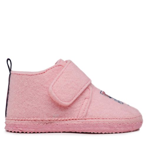 Chaussons Tommy Hilfiger Indoor Slipper T1A1-32440-1506 Rose - Chaussures.fr - Modalova