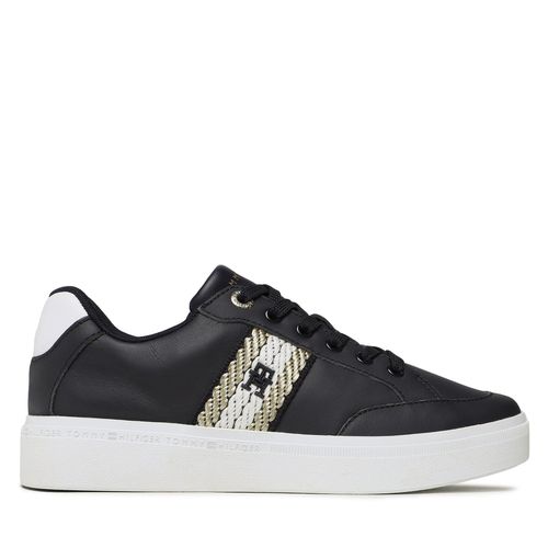 Sneakers Tommy Hilfiger Court With Webbing FW0FW07106 Bleu marine - Chaussures.fr - Modalova