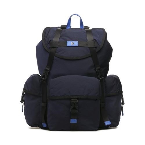 Sac à dos Tommy Hilfiger Th Modern Utility Backpack AM0AM11391 Bleu marine - Chaussures.fr - Modalova