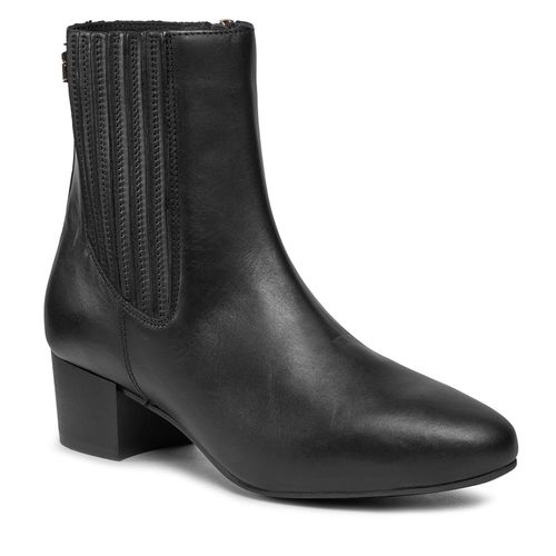 Bottines Tommy Hilfiger Essential Leather Boot FW0FW07759 Black BDS - Chaussures.fr - Modalova