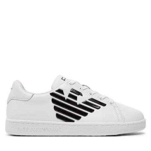 Sneakers EA7 Emporio Armani XSX101 XOT46 Q306 Full White+Black - Chaussures.fr - Modalova