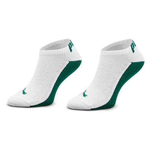 Lot de 2 paires de chaussettes basses Puma Men Back Logo Sneaker 2P 938011 Green / White 04 - Chaussures.fr - Modalova