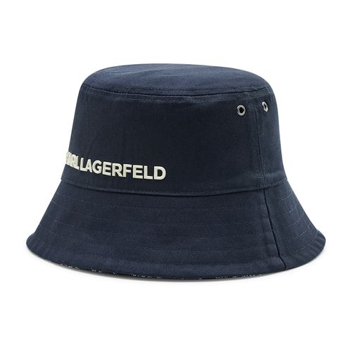 Chapeau KARL LAGERFELD Bucket 221W3409 Bleu marine - Chaussures.fr - Modalova