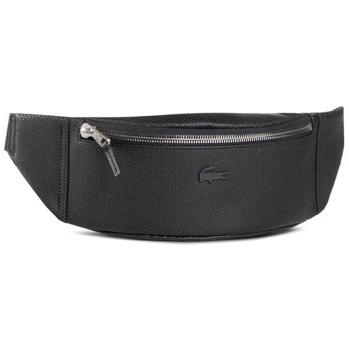 Sac banane Lacoste Waistbag NH2816CE Black 000 - Chaussures.fr - Modalova