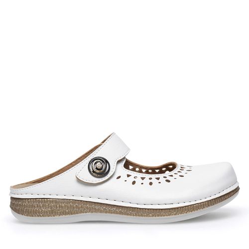 Mules / sandales de bain Inblu MK050100 Blanc - Chaussures.fr - Modalova