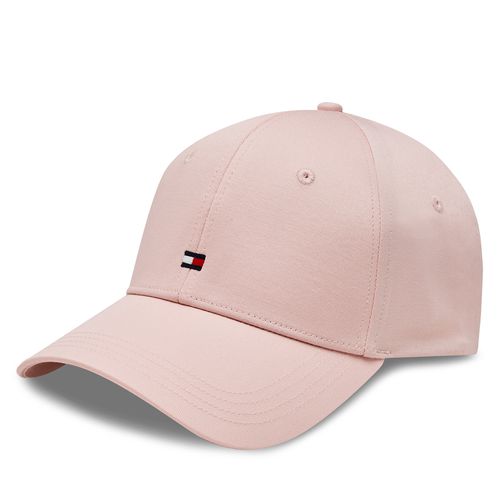 Casquette Tommy Hilfiger Essential Flag Cap AW0AW15785 Whimsy Pink TJQ - Chaussures.fr - Modalova