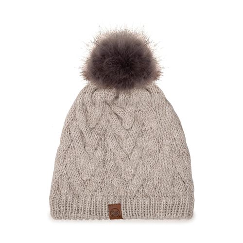 Bonnet Buff Knitted & Fleece Hat 123515.014.10.00 Beige - Chaussures.fr - Modalova