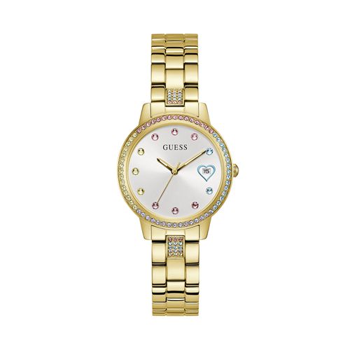 Montre Guess Three Of Hearts GW0657L2 Or - Chaussures.fr - Modalova