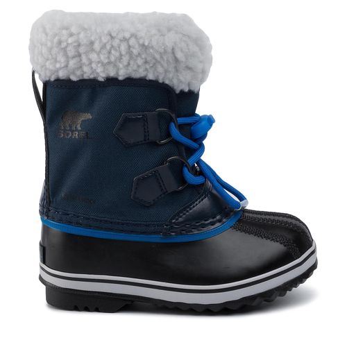 Bottes de neige Sorel Childres Yoot Pac Nylon NC1962 Bleu marine - Chaussures.fr - Modalova