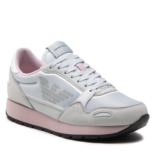 Sneakers Emporio Armani X3X058 XN313 S123 Perla/Op.White/Rosa - Chaussures.fr - Modalova
