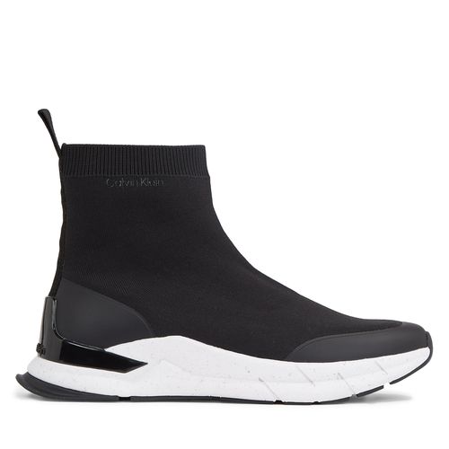 Sneakers Calvin Klein Sockboot Runner HM0HM01241 Black/Bright White BEH - Chaussures.fr - Modalova