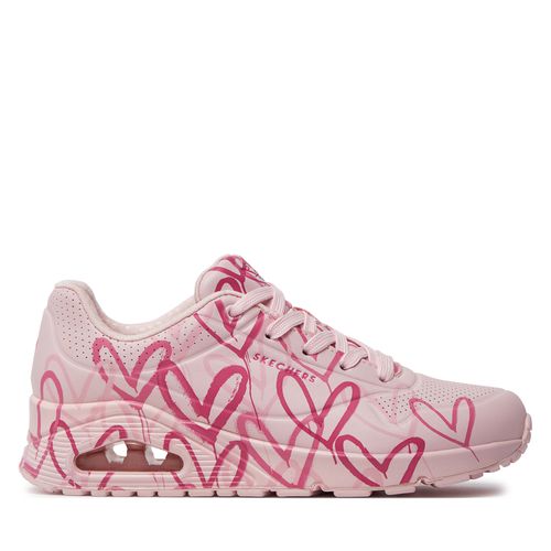 Sneakers Skechers Uno Spread The Love 155507/LTPK Lt.Pink - Chaussures.fr - Modalova