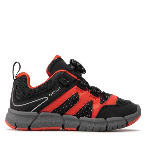 Sneakers Geox J Flexyper B. D J259BD 0FU50 C0038 S Black/Orange - Chaussures.fr - Modalova
