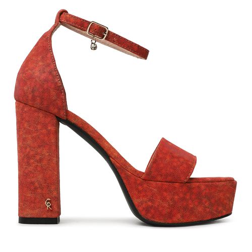 Sandales Carinii B8919 Rouge - Chaussures.fr - Modalova
