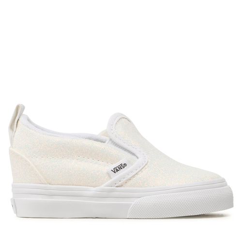 Tennis Vans Slip-On V VN0A5EFKWHT1 Blanc - Chaussures.fr - Modalova