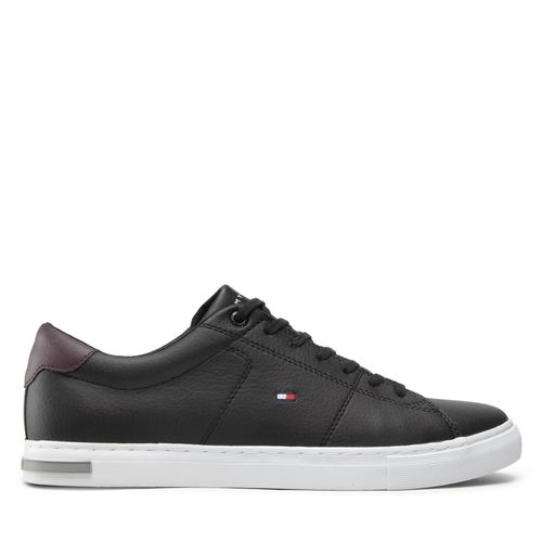 Sneakers Tommy Hilfiger Essential Leather Detail Vulc FM0FM04047 Black BDS - Chaussures.fr - Modalova