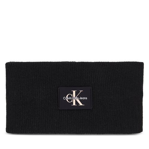 Bandeau Calvin Klein Jeans Monologo Rubber Headband K60K611258 Black BDS - Chaussures.fr - Modalova