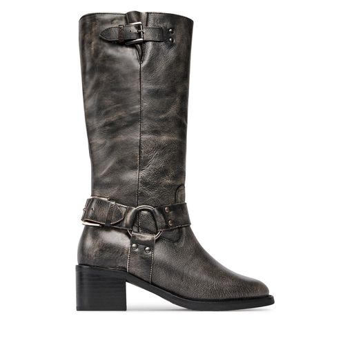 Bottes Bronx High boots 14291-A Noir - Chaussures.fr - Modalova