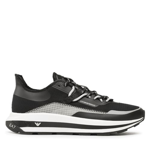 Sneakers EA7 Emporio Armani X8X145 XK336 N763 Black/Silver - Chaussures.fr - Modalova