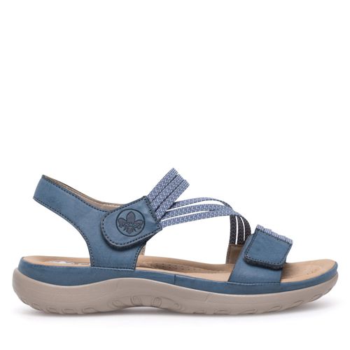 Sandales Rieker 64870-14 Bleu - Chaussures.fr - Modalova