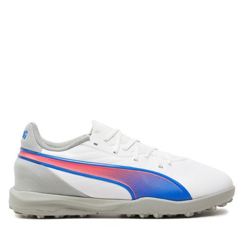 Chaussures de football Puma King Match Tt Jr 108050 Blanc - Chaussures.fr - Modalova