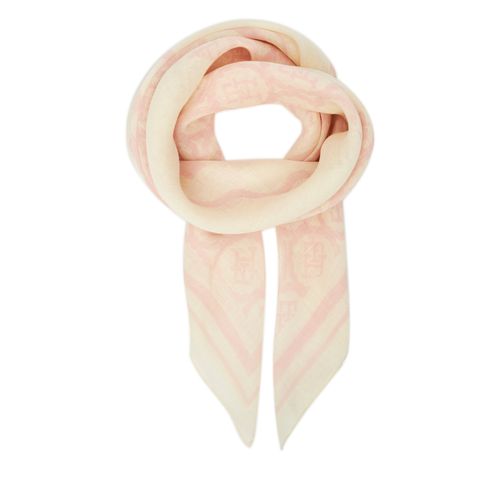 Foulard Tommy Hilfiger Beach Summer Linen Square AW0AW16029 Whimsy Pink TJQ - Chaussures.fr - Modalova