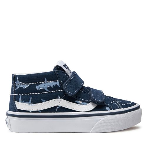 Sneakers Vans Uy Sk8-Mid Reissue V VN00018TBER1 Bleu - Chaussures.fr - Modalova