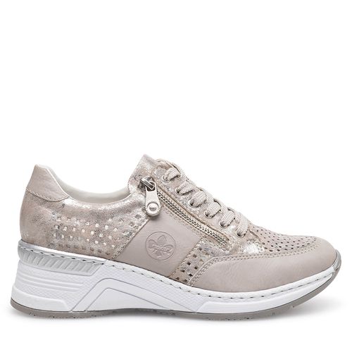 Sneakers Rieker N4327-80 Argent - Chaussures.fr - Modalova