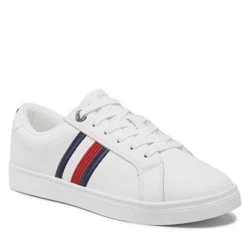 Sneakers Tommy Hilfiger Essential Stripes Sneaker FW0FW06903 White YBR - Chaussures.fr - Modalova