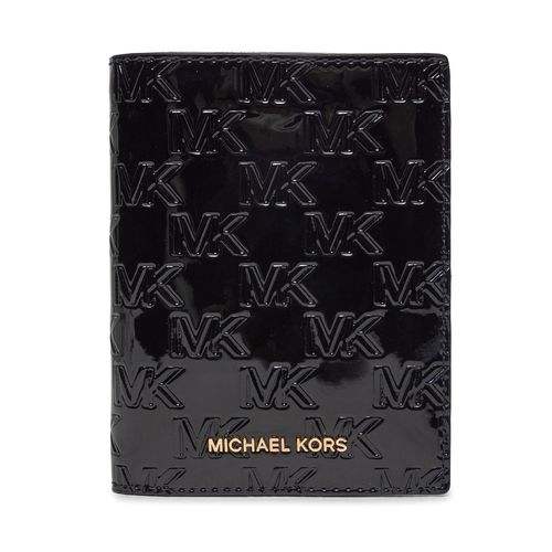 Étui cartes d’identité MICHAEL Michael Kors Bedford Travel 32H3G07T8O Noir - Chaussures.fr - Modalova