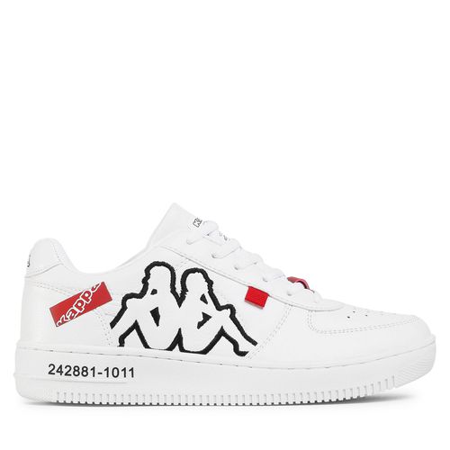 Sneakers Kappa 242881 White/Black 1011 - Chaussures.fr - Modalova